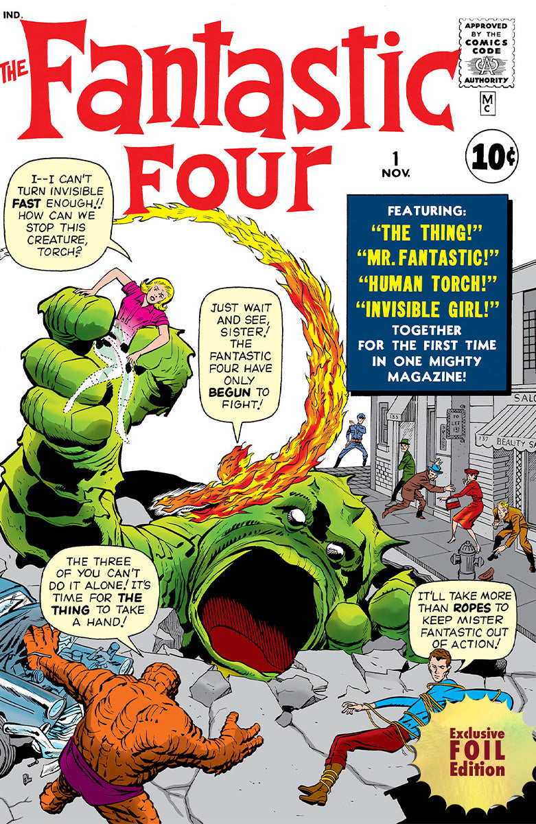 FOIL] Fantastic Four #1 Facsimile Edition Foil Variant [New Printing]