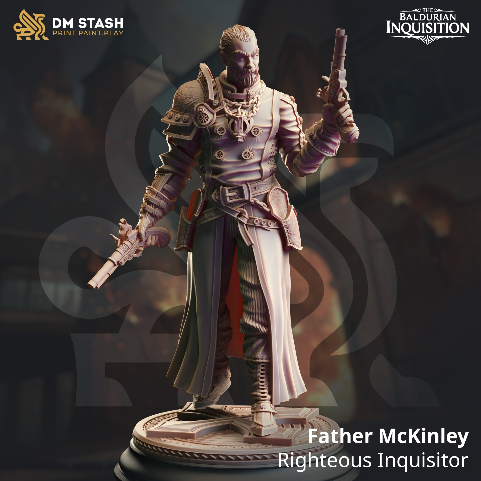 Father McKinley, Righteous Inquisitor (Male Human Gunslinger)