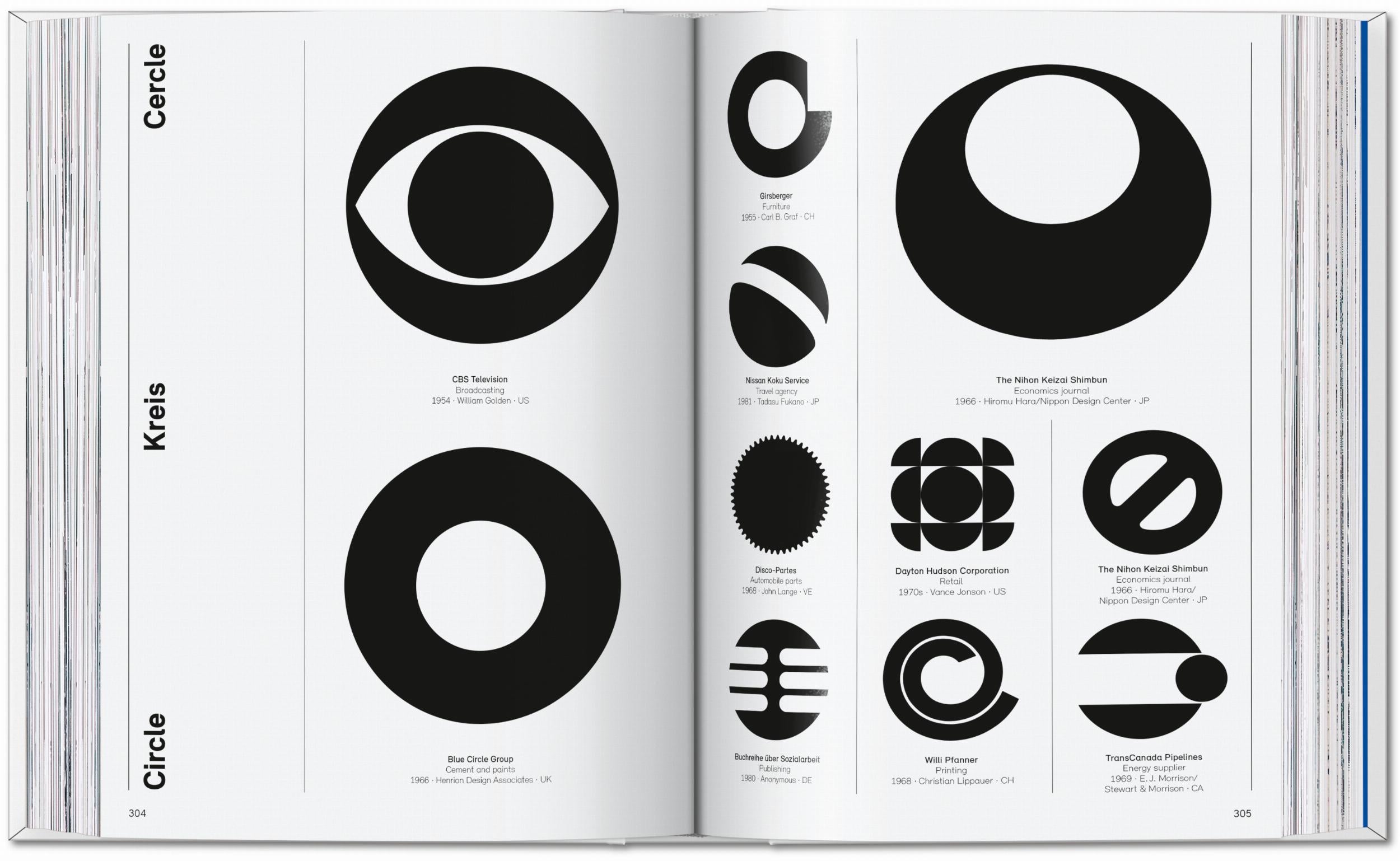 Logo Beginnings. Logo Modernism. 45th Ed. (German, French, English)