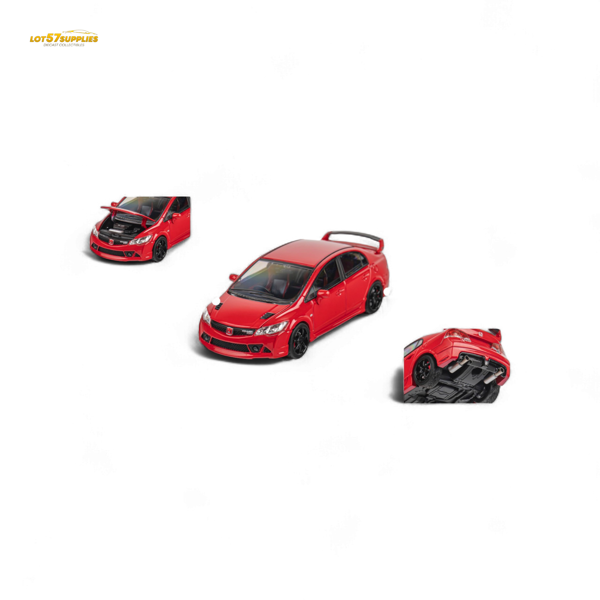 Microturbo FD2 MUGEN RR Custom - Red 1/64