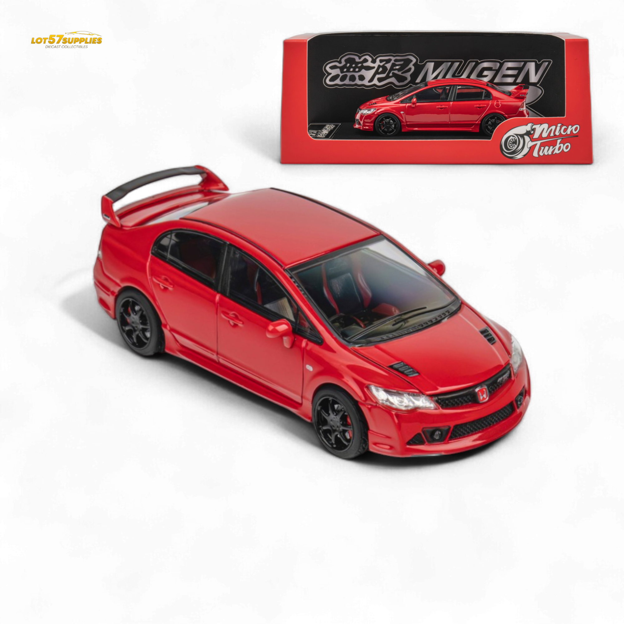 Microturbo FD2 MUGEN RR Custom - Red 1/64
