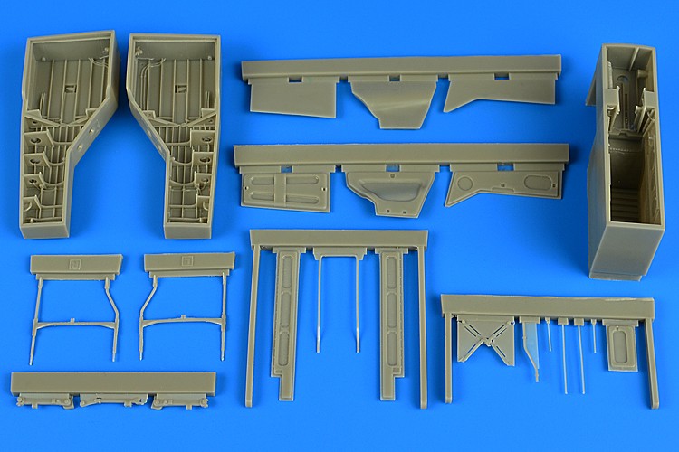 Aires 2215 1/32 T28 Trojan Wheel Bay For KTY