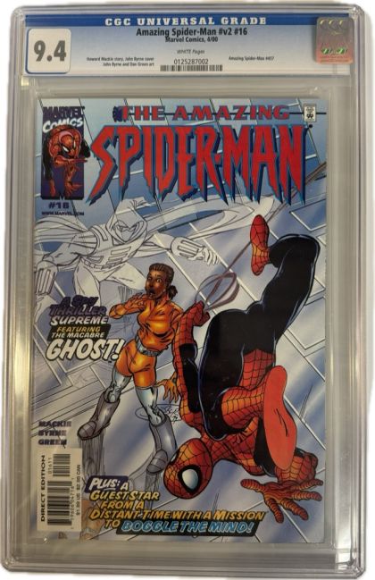 The Amazing Spider-Man Vol. 2 #16 – John Byrne Regular (Marvel, 2000) CGC 9.4