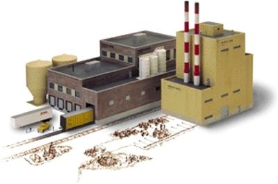 Walthers Cornerstone 933-3237 N Scale Superior Paper Company -- Kit