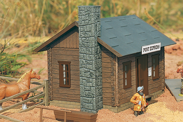 PIKO 62224 G Scale Pony Express Cabin Kit