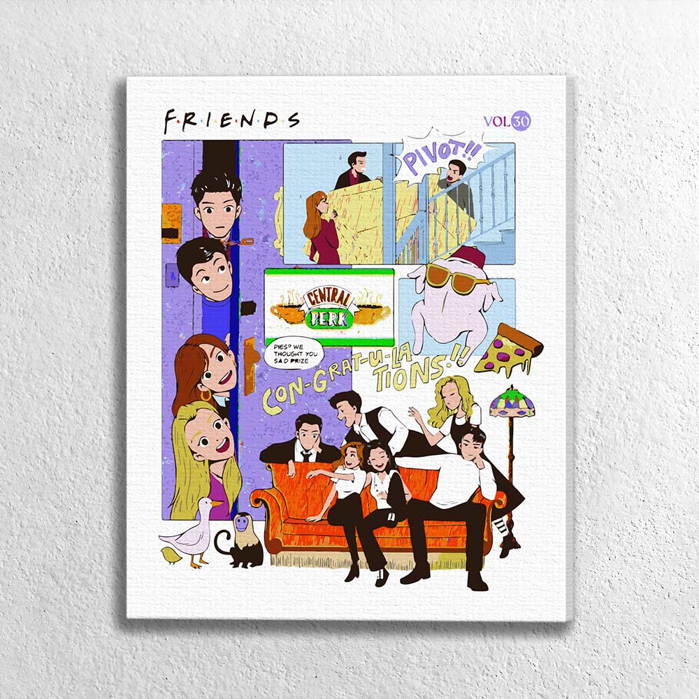 Friends Forever - Paint By Numbers Kit
