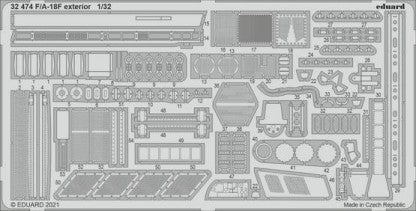 Eduard 32474 1/32 Aircraft- F/A18F Exterior for RVL