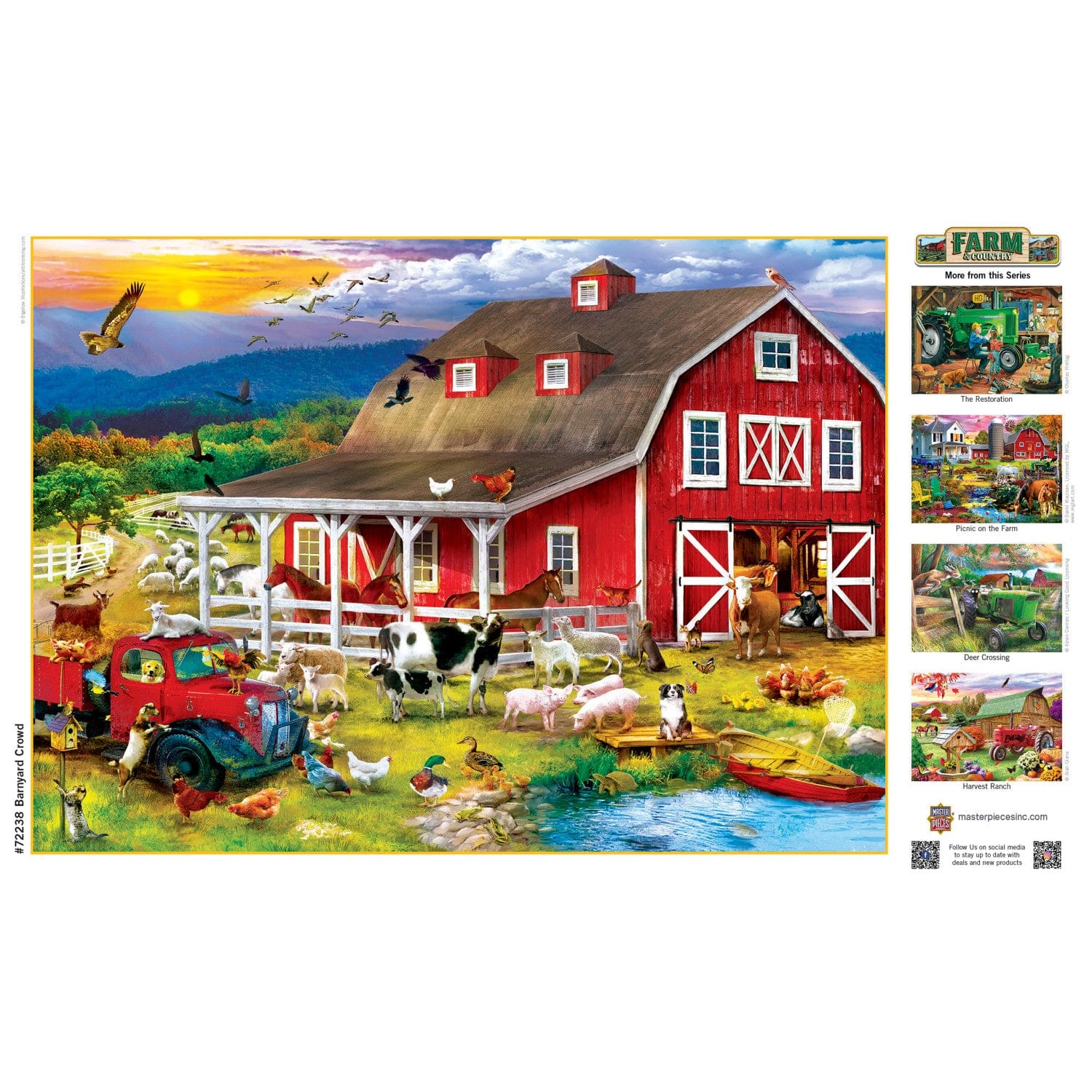 Barnyard Crowd 1000 PC