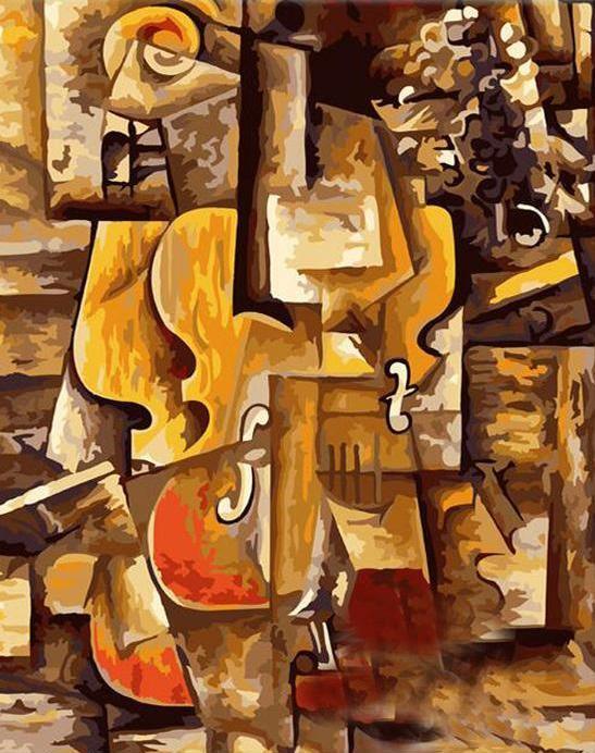 Violin and Grapes - Picasso