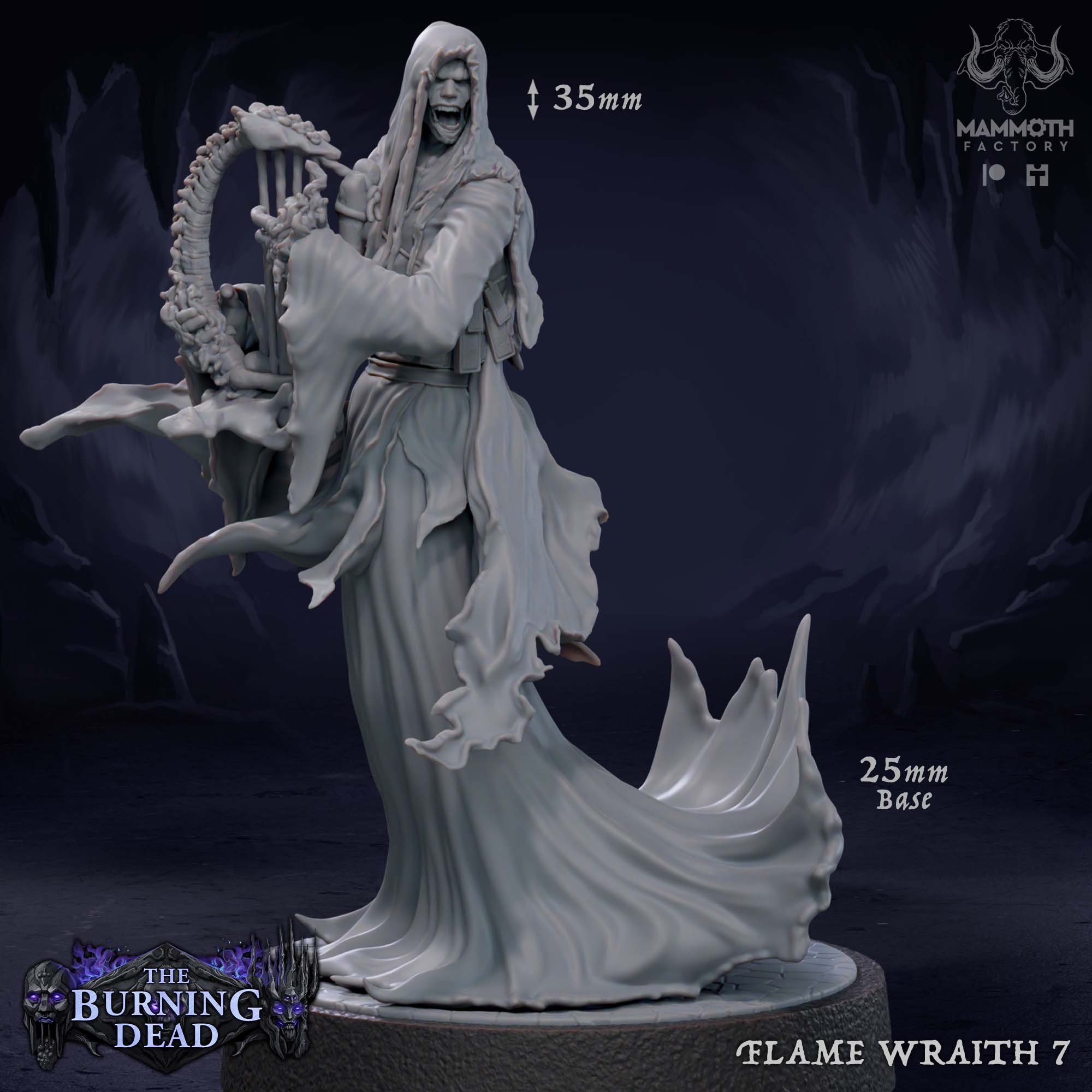 Flame Wraith: Sculpt 7 (Musician)