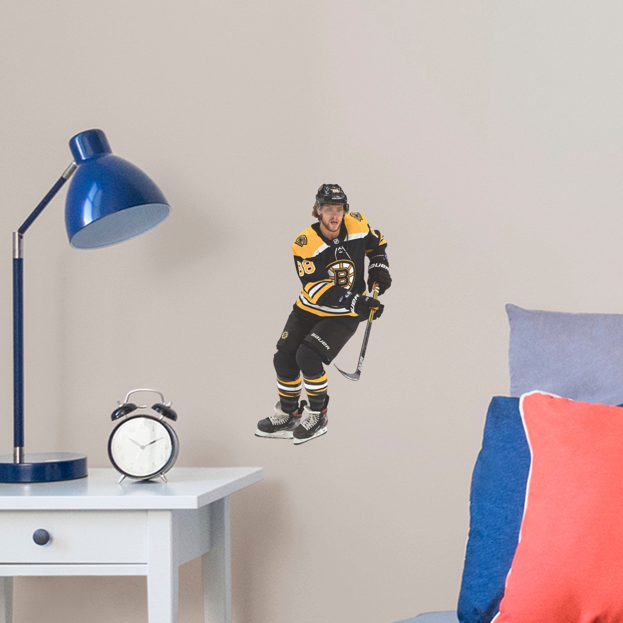 David Pastrňák - RealBig Collection - Official NHL - Boston Bruins - Reusable Vinyl Wall Decals #1