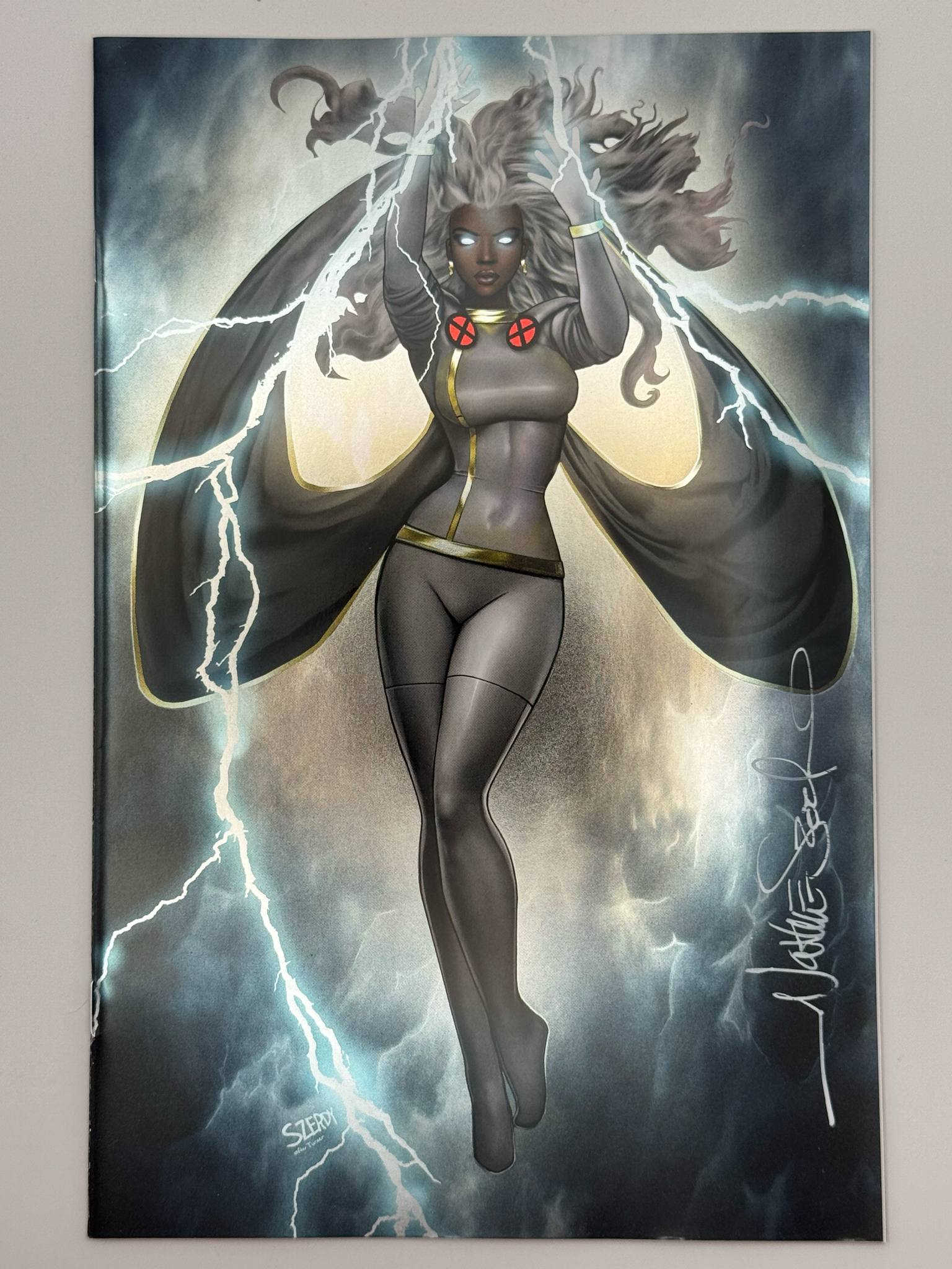 Signed by Nathan Szerdy] [FOIL] STORM #1 UNKNOWN COMICS NATHAN SZERDY