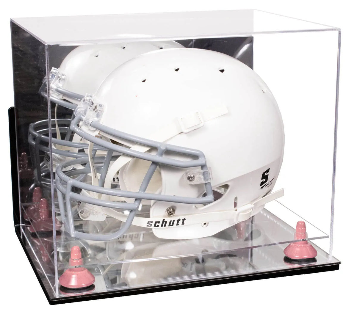 Acrylic Full Size Football Helmet Display Case - Mirror Wall Mounts (A002/V44)