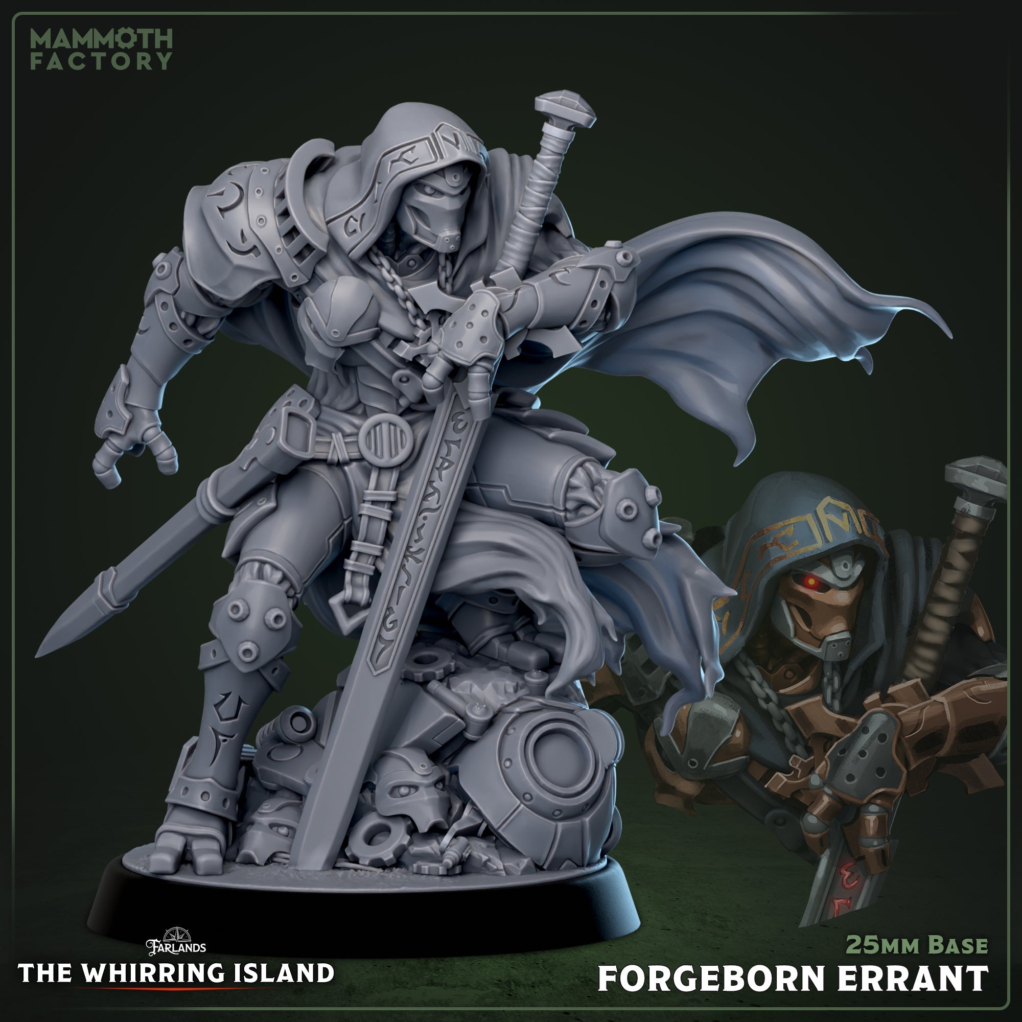 Forgeborn Errant (Warforged Knight)