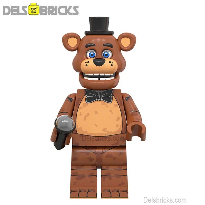 Freddy Fazbear Five Nights At Freddys Movie Lego Minifigures custom toys