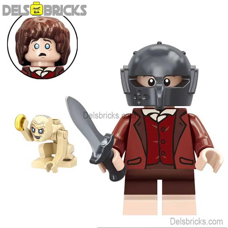 Frodo Baggins Lord of The Rings Lego Minifigures Custom Toys 2