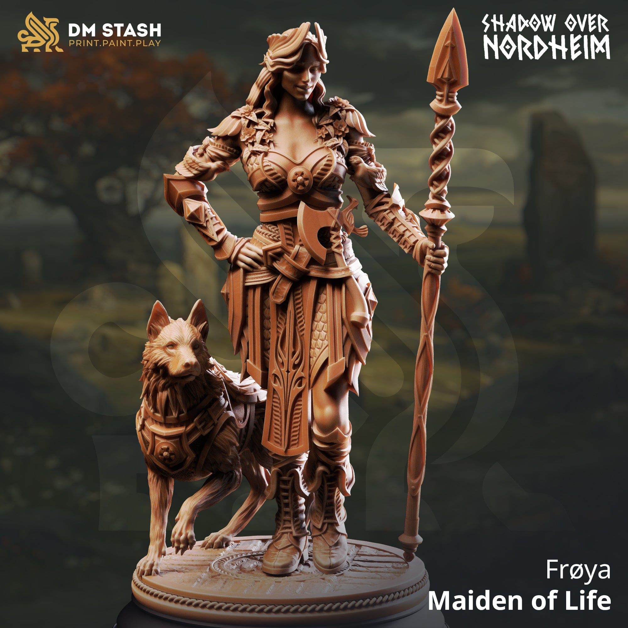 Froya, Maiden of Life (Female Human Paladin)