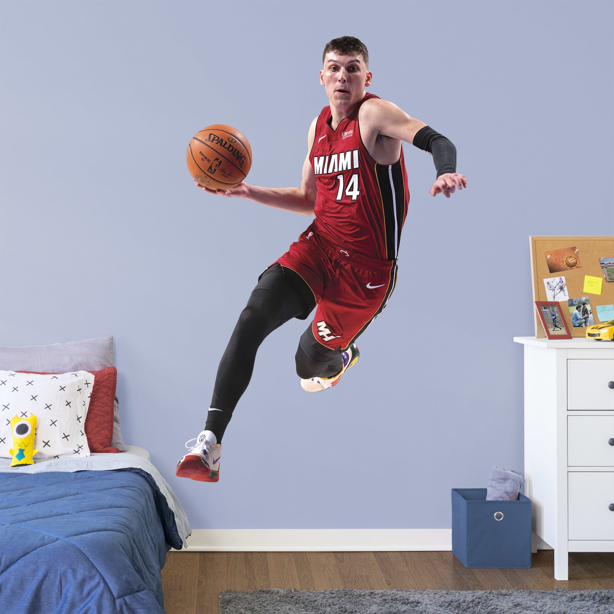 Tyler Herro - RealBig Collection - Official NBA - Miami Heat - Reusable Vinyl Wall Decals #1