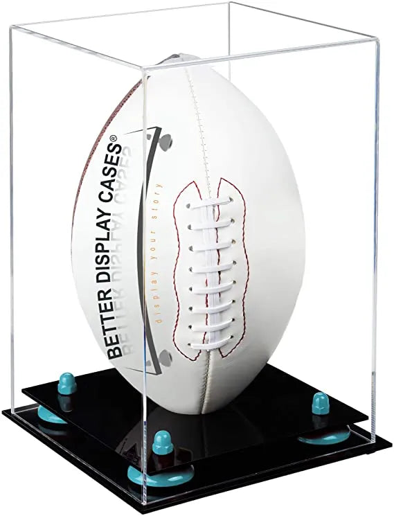 Full Size Football Display Case Vertical - Clear (A060/B42)