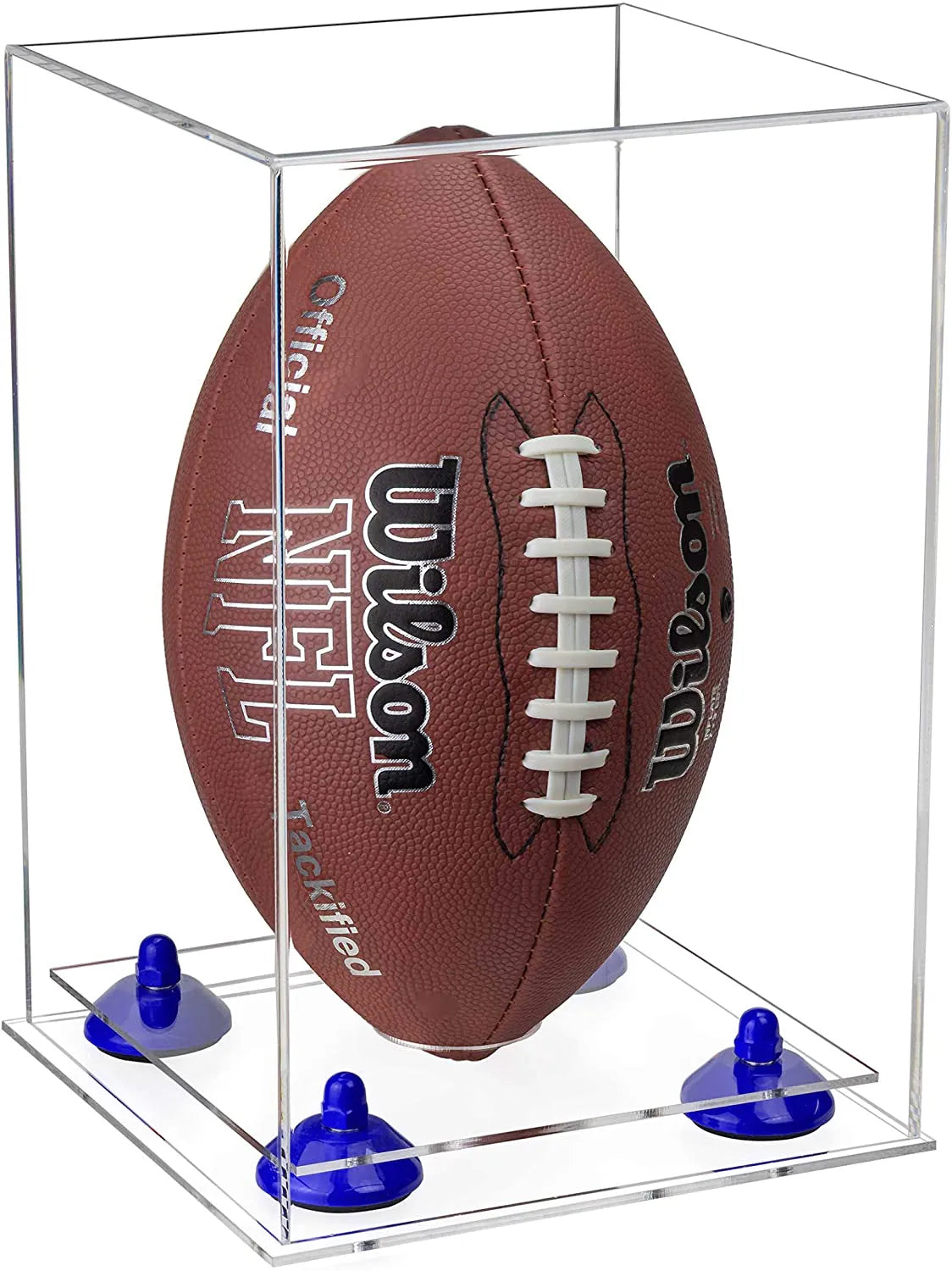 Full Size Football Display Case Vertical - Clear (A060/B42)