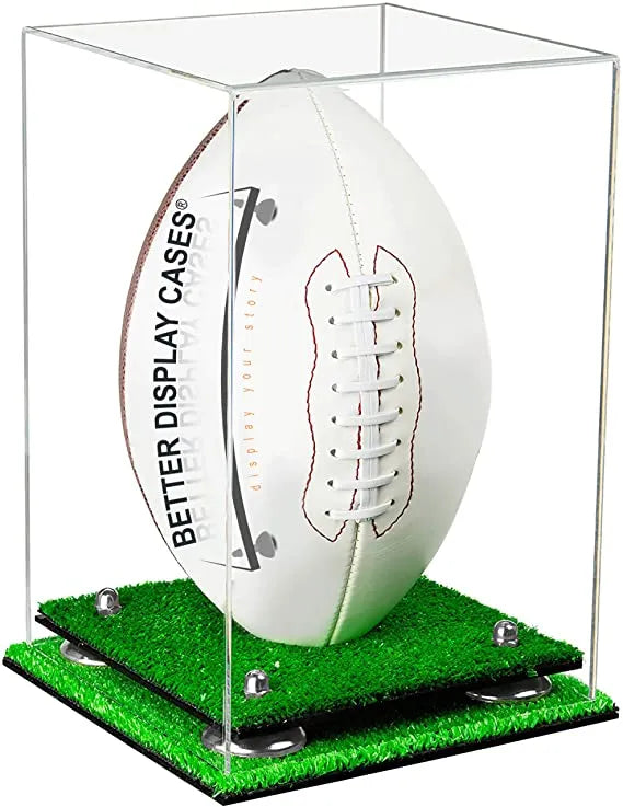 Full Size Football Display Case Vertical - Clear (A060/B42)