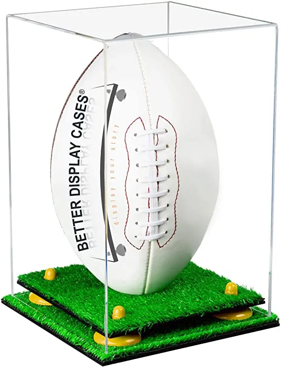 Full Size Football Display Case Vertical - Clear (A060/B42)