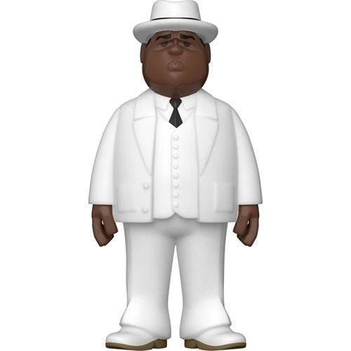 Funko Biggie Smalls White Suit 5-Inch Vinyl Gold Figure