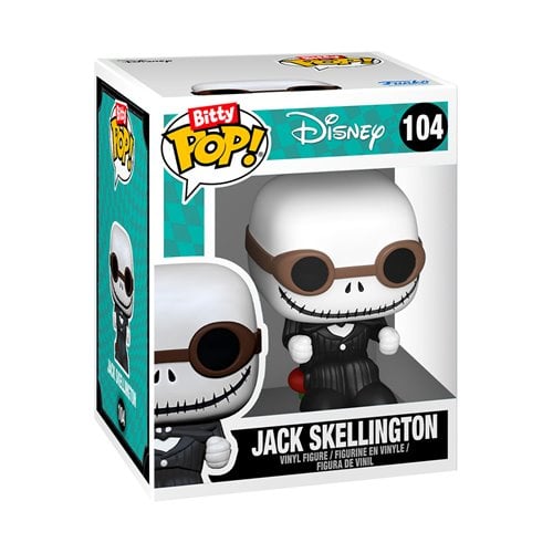 Funko Bitty Pop! Ride The Nightmare Before Christmas Jack Skellington with Snowmobile