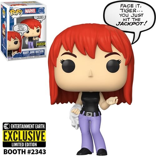 Funko Pop! 1260 - Marvel - Spider-Man - Mary Jane Watson Vinyl Figure - Entertainment Earth Exclusive