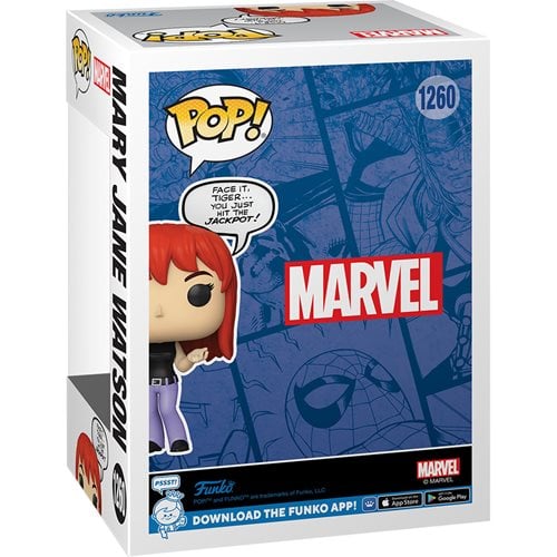 Funko Pop! 1260 - Marvel - Spider-Man - Mary Jane Watson Vinyl Figure - Entertainment Earth Exclusive