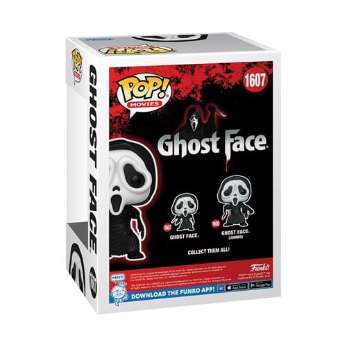 Funko Pop! 1607 Movies - Ghost Face with Knife Vinyl Figure