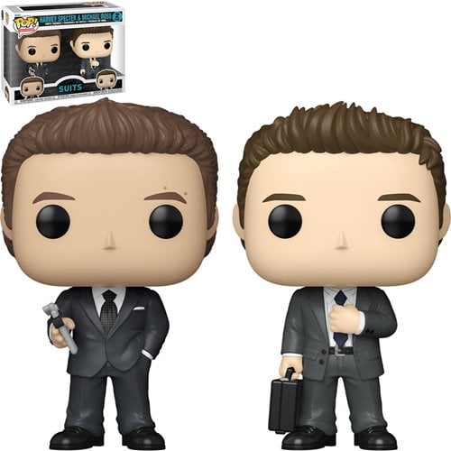 Funko Pop! Television - Suits Harvey Specter & Michael Ross 2-Pack Vinyl Figures