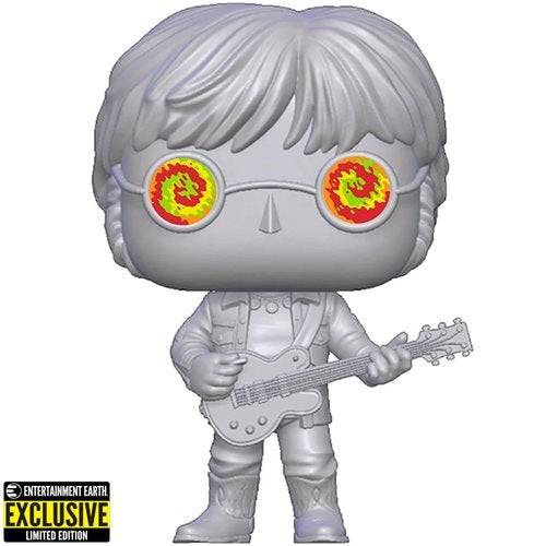 Funko Pop! 246 Rocks - John Lennon with Psychedelic Shades Vinyl Figure - Entertainment Earth Exclusive