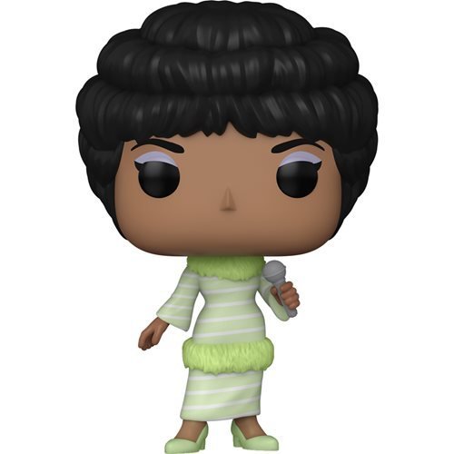 Funko Pop! 365 Rocks - Aretha Franklin(Green Dress) Vinyl Figure