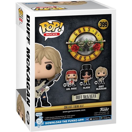Funko Pop! 399 Rocks - Guns N' Roses - Duff McKagany Vinyl Figure