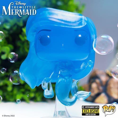 Funko Pop! 563 Disney - The Little Mermaid - Ariel Blue Translucent Vinyl Figure - Entertainment Earth Exclusive