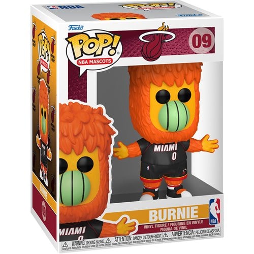 Funko Pop! #9 NBA Mascots - Miami Heat - Burnie Vinyl Figure