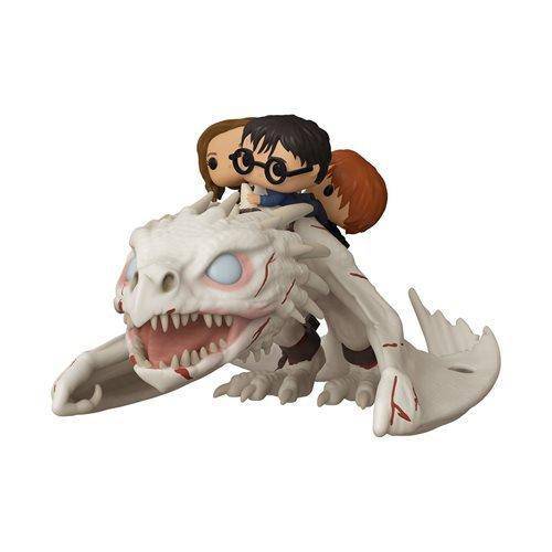 Funko Pop! 93 Rides - Harry Potter - Harry, Hermione & Ron Riding Ukrainian Ironbelly vinyl figure