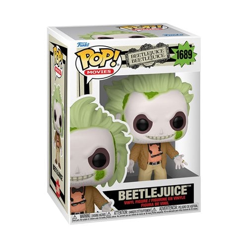 Funko Pop! Movies 1689 - Beetlejuice 2 - Beetlejuice Vinyl Figure