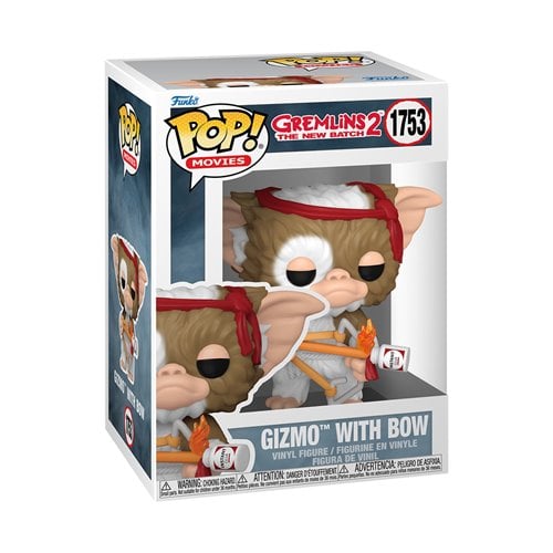 Funko Pop! Movies 1753 - Gremlins 2: The New Batch - Gizmo with Bow Vinyl Figure