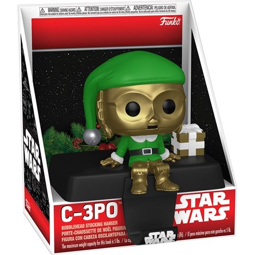 Funko Star Wars Holiday Edge-Sitter Stocking Holder - Select Figure(s)