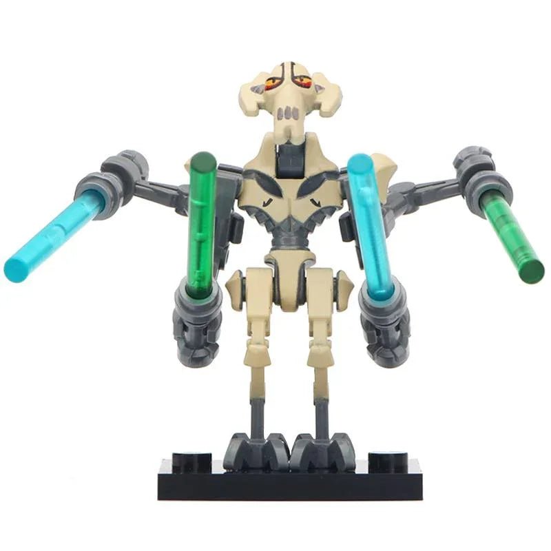 General Grievous (Brown) Star Wars Lego Minifigures Custom Toys 1