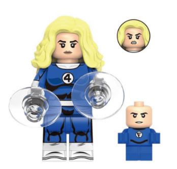 Invisible Shield Hero Custom Minifig