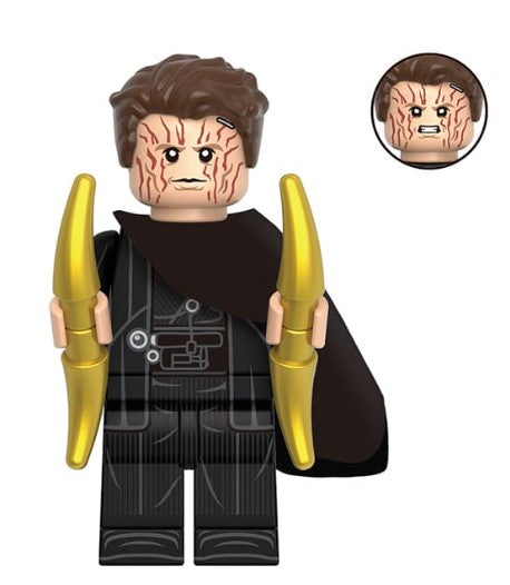 Crimson Syndicate Boss Custom Minifig