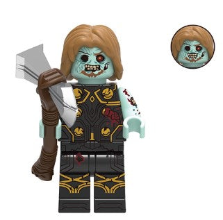 Zombie Thor Custom Minifig