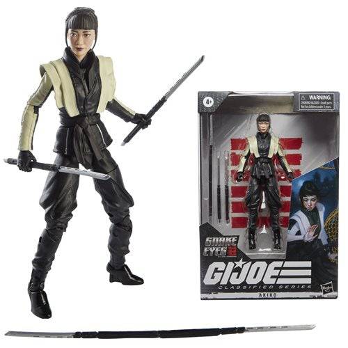 G.I. Joe Classified Series 6-Inch Snake Eyes: G.I. Joe Origins Action