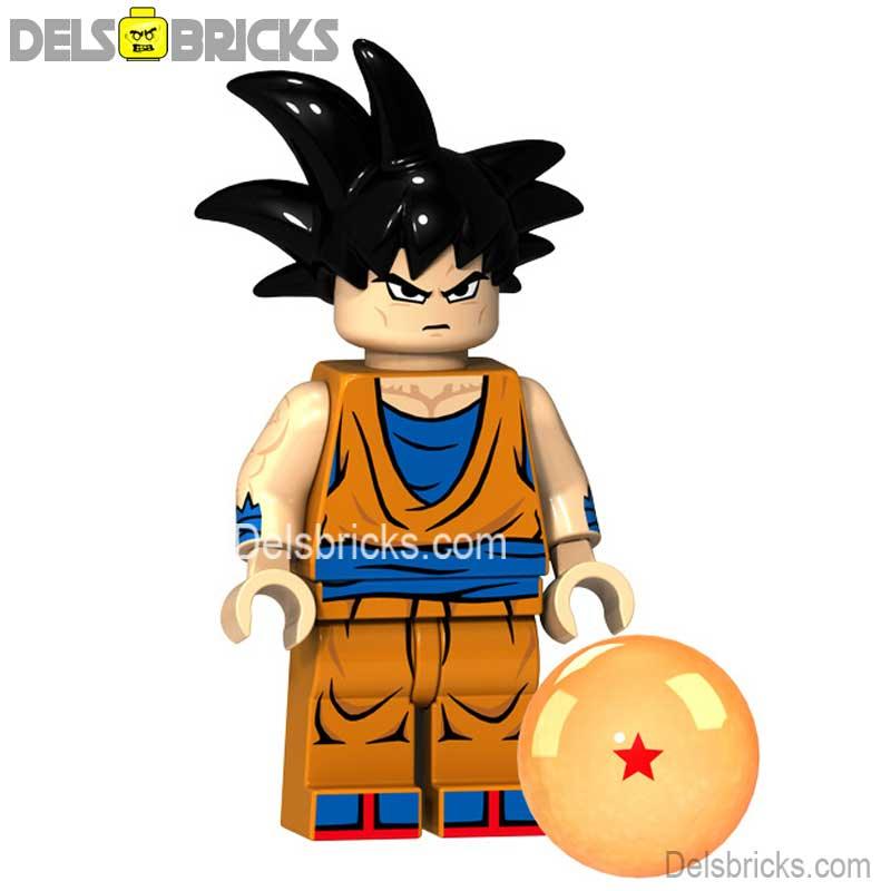 Goku Dragon Ball Z Super Lego Minifigures Anime Custom Toys G-16