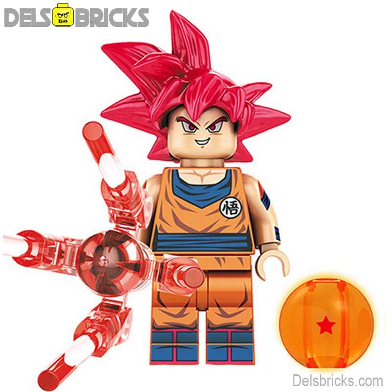 Goku Dragon Ball Z Super Lego Minifigures Anime Custom Toys G-18