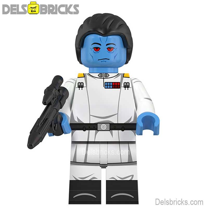 Grand Admiral Thrawn Lego Star wars Minifigures Custom Toys 2