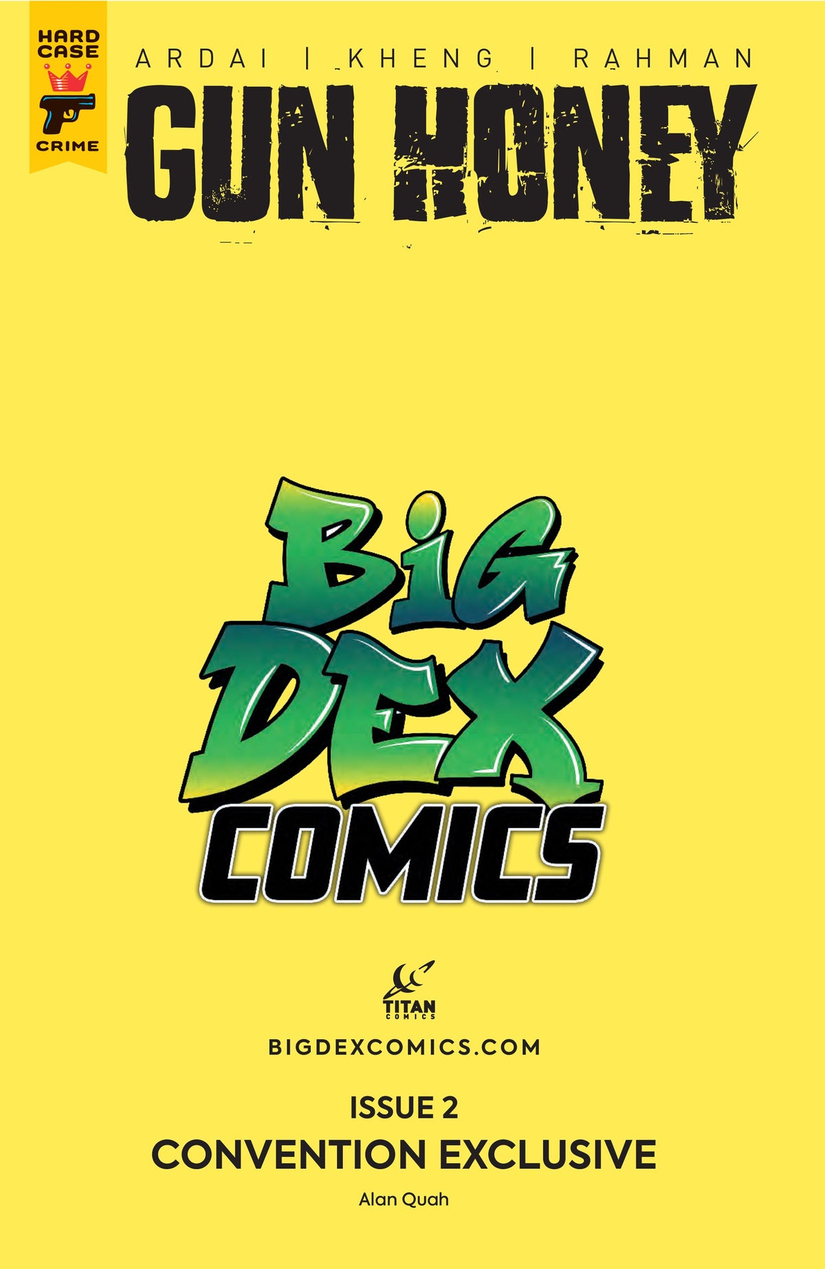 Gun Honey #2 ALAN QUAH HeroesCon Exclusive Virgin Variant
